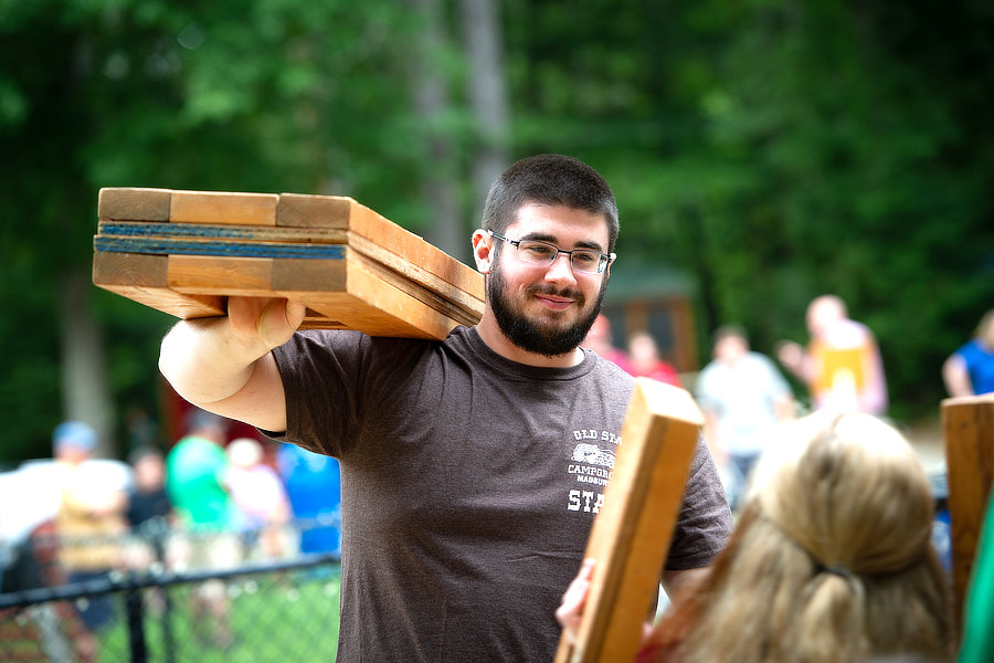 Strong man competition